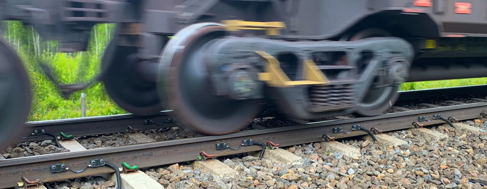 Durable AMTAB sensors fitted to railway track